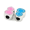 CCB Plastic European Beads CCB-A002-03-2