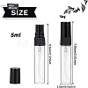 Mini Refillable Glass Spray Bottles MRMJ-BC0002-12B-2