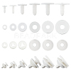   36Sets 6 Style Plastic Doll Joints DIY-PH0006-31-1