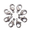 Brass Lobster Claw Clasps X-KK-903-B-NF-1