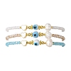 Glass Beaded Bracelets BJEW-JB10218-02-1