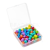 7 Colors Food Grade Eco-Friendly Silicone Beads SIL-LS0001-02A-7