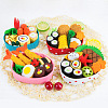 Handmade Non Woven Fabric Sushi Lunch Set DIY-L008-03-3