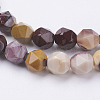 Natural Mookaite Beads Strands G-J376-53A-6mm-3