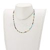 Brass Micro Pave Clear Cubic Zirconia Pendant Necklaces & Bracelets Jewelry Sets SJEW-JS01189-12
