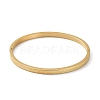 3Pcs 3 Color 304 Stainless Steel Textured Bangles Set BJEW-F464-04-3
