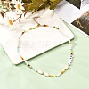 Love Beaded Necklace for Teen Girl Women X1-NJEW-TA00008-2