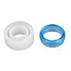Transparent DIY Ring Silicone Molds DIY-WH0128-09B-1