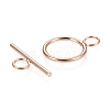 Ion Plating(IP) 304 Stainless Steel Toggle Clasps STAS-F251-01RG-2