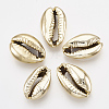 UV Plated Natural Cowrie Shell Beads X-SHEL-S274-30C-2