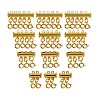 Tube Brass Magnetic Slide Lock Clasps AJEW-SZ0001-08G-1