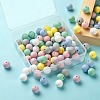 7 Colors Food Grade Eco-Friendly Silicone Beads SIL-LS0001-02B-5