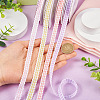 10 Yards Flat Polycotton(Polyester Cotton) Ribbon OCOR-TAC0030-01A-6