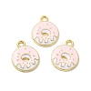 Alloy Enamel Pendants ENAM-J650-08G-01-2