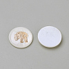 Freshwater Shell Cabochons X-BSHE-S621-08-2