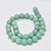 Grade AB Natural Amazonite Round Bead Strands G-M296-06-11mm-2