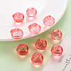 Transparent Acrylic Pendants TACR-T024-05B-910-6