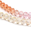 Transparent Painted Glass Beads Strands LS-DGLA-A034-T6mm-A20-3