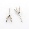 304 Stainless Steel Stud Earring Findings STAS-N036-04A-1