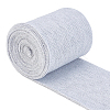 Mercerized Cotton Elastic Ribbon OCOR-WH0008-126A-1