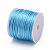 Nylon Satin Rattail Cords NWIR-L006-1mm-11-2