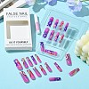 ABS Plastic Full Cover Press On False Nails DIY-CJC0006-16-6
