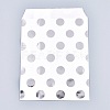 Polka Dot Pattern Eco-Friendly Kraft Paper Bags AJEW-M207-H01-02-2