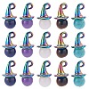 20Pcs Natural & Synthetic Mixed Gemstone Pendants FIND-SC0007-82-1