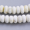 Natural Magnesite Beads Strands G-K255-25-3