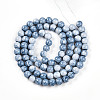 Baking Paint Glass Beads Strands DGLA-N003-10mm-C07-3