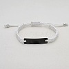 Polyester Braided Bracelets OO9218-5-1