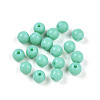 Opaque Solid Color Glass Beads X1-GLAA-N007-4mm-A04-1