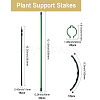 Plastic Single Stem Plant Support Rod KY-WH0046-51-2