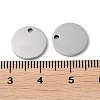 Non-Tarnish 304 Stainless Steel Charms STAS-Q308-09G-P-3