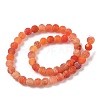 Natural Weathered Agate Beads Strands G-P414-A05-6