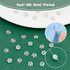 30Pcs 925 Sterling Silver Bead Caps STER-UN0001-29-5