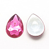Acrylic Rhinestone Flat Back Cabochons GACR-Q010-10x14-05-2