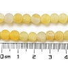 Natural Crackle Agate Beads Strands G-G055-6mm-6-2