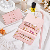 Rectangle PU Leather Envelope Travel Folding Rolls AJEW-WH048-966A-4