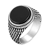 Stainless Steel Color Finger Rings for Men FS-WG49563-01-2
