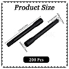 200Pcs Plastic Tattoo Mixer Sticks FIND-CP0003-38-2