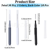 30Pcs 3 Colors Plastic Cleaning Brushes AJEW-CN0003-99-2