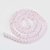 Electroplate Glass Beads Strands EGLA-A034-J4mm-L05-2