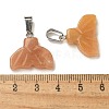 Natural Topaz Jade Pendants G-Z067-01P-05-4