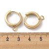 201 Stainless Steel Huggie Hoop Earrings Findings LS-STAS-A167-01T-G-3
