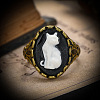 Alloy with Resin Finger Rings FS-WGE901F-05-3