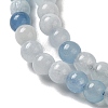 Natural Aquamarine Beads Strands G-B090-A17-03-4