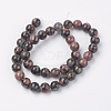 Natural Glaucophane Beads Strands G-F560-10mm-C01-2