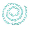 Acrylic Opaque Cable Chains X-PACR-N009-001D-2