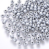 6/0 Baking Paint Glass Round Seed Beads SEED-S036-01C-14-1
